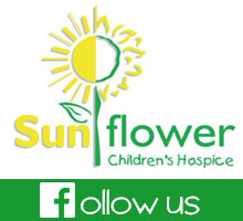'Like' and 'Follow' Sunflower Children's Hospice on facebook for regular updates, news and photographs from the hospice. 